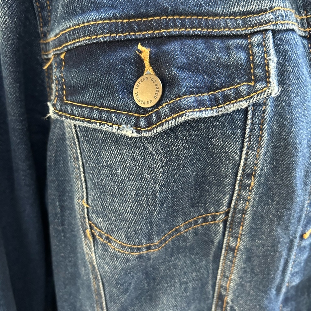 Universal Thread Indigo Denim Jacket - image 4